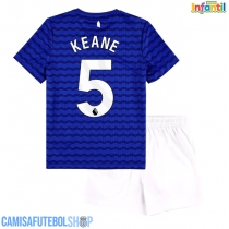 Camisa de time de futebol Everton Michael Keane #5 Replicas 1º Equipamento Infantil 2025-26 Manga Curta (+ Calças curtas)